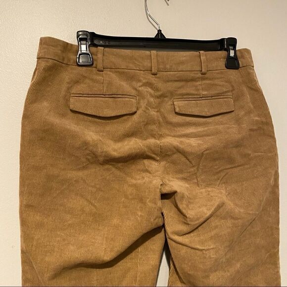 Club Monaco Tan Corduroy Wide Leg Pants Size 6 - Picture 5 of 10